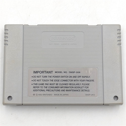 The Simpsons Barts Nightmare - Cartridge - SNES Spil - (SCN) (B Grade) (Genbrug)